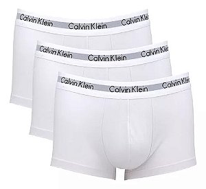 Kit 3 Cuecas Calvin Klein Low Rise Trunk M
