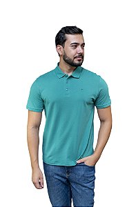 Polo Ellus Piquet Masculina Easa Verde