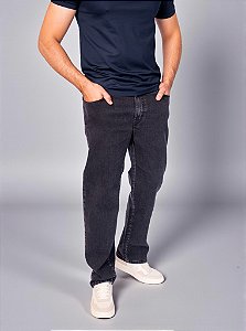 Calça Ellus Masculina Reta Black Straight Et. Zetex 1966 Lav.Black