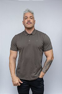 Camisa Polo Ellus Reta Logo Castro