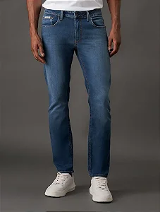 Calça Jeans Calvin Klein Masculina Skinny Cintura Baixa