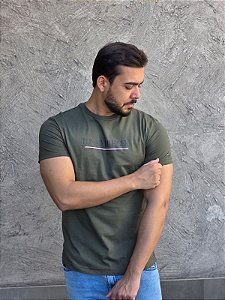 Camiseta Tommy Hilfiger Verde Militar