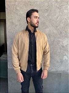 Jaqueta Suede Garbanne Caqui