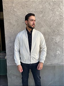Jaqueta Suede Garbanne Areia