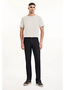 Calça Ellus Skinny First Azul 35 Amaciado