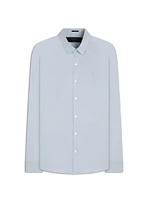 Camisa Ellus Modal Slim Azul Claro
