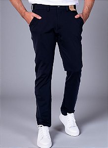 Calça Garbanne Slim Malha Poliamida Preto