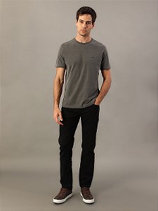 Calça Masculina Color de Sarja Infinite Black Skinny Cintura Baixa Calvin Klein Jeans Preto