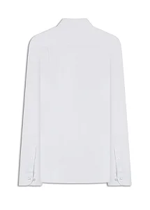 Camisa Ellus Masculina Cetim Modal Branca