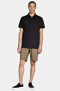 Polo Aramis Manga Curta Piquet Color Fix Preto