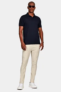 Polo Aramis Manga Curta Piquet Color Fix Marinho