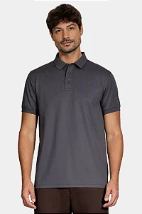 Camisa Aramis Polo Manga Curta A-70 Interlock Antracite