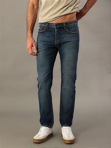 Calça Jeans Calvin Klein Slim Azul Medio