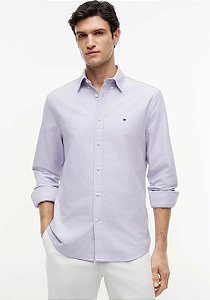Camisa Tommy Hilfiger Heritage Oxford Shirt Monarch Purple