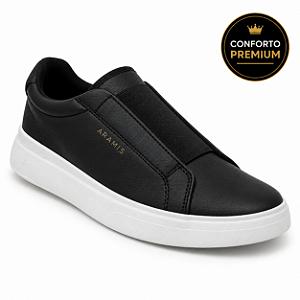 Tênis Aramis Slip On Elástico Masculino Básico Conforto Urbano