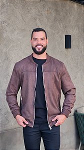 Jaqueta Suede Garbanne Marrom