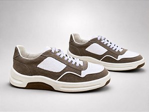 Tênis Garbanne Casual Couro Legítimo Mouse