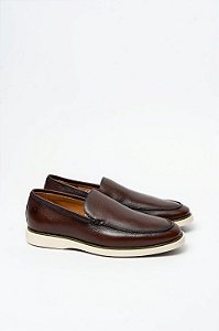 Loafer Masculino Cerviatto Couro Legítimo Conforto Premium