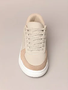 Tênis Masculino Court Calvin Klein Jeans Caqui Claro