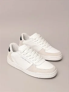 Tênis Masculino Court Calvin Klein Jeans Branco