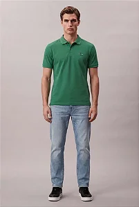 Polo Mc Ckj Masc Logo Re Issue Peito Verde