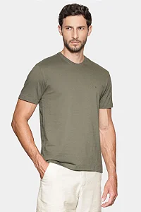Camiseta Aramis Manga Curta Básica Agave