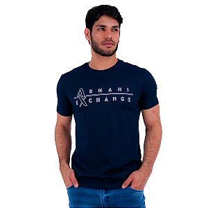 Camiseta AX Azul Marinho