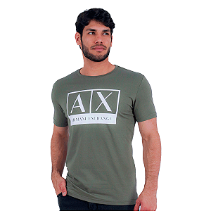 Camiseta AX Verde Oliva