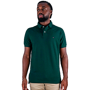 Camisa Polo Tommy Verde Musgo
