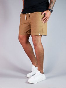 Shorts Linho Terracota Bruder