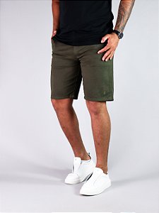 Bermuda Sarja Verde Bruder