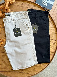 Kit Bermuda Sarja - Preto e Areia Bruder