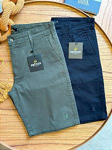 Kit Bermuda Sarja - Preto e Verde Bruder