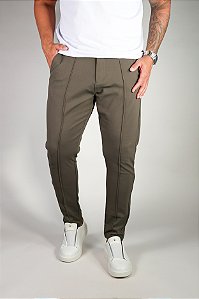 Calça Ponto Roma Verde Musgo Bruder
