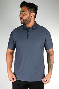 Camisa Polo Poliamida Chumbo Bruder