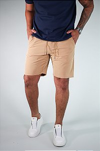 Shorts Elastic Bege Bruder