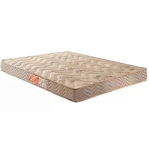 Colchão Casal 188x138x17 Espuma Selada Duoface Pasquale Wave D33 Bege Paropas