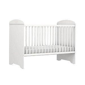 Berço Americano 3 em 1 Eloá Branco Carolina Baby