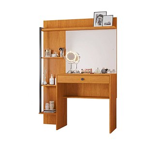 Penteadeira Camarim com Espelho Encanto Cinamomo JCM Móveis