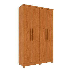 Guarda Roupa Amsterdam 4 Portas Cinamomo Tcil
