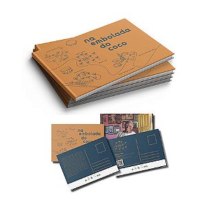 Kit - Livro Na Embolada do Coco + 12 Cartões postais (frete incluso)