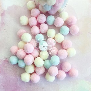 Pompons Candy Color 1,5cm