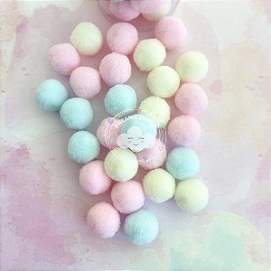 Pompons Candy Color 2cm