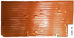 ASSOALHO SALÃO KOMBI CLIPER 1980 - LADO DIREITO ESTRIGUARÚ