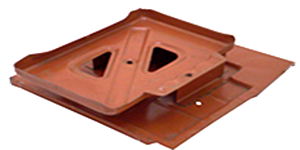 ASSOALHO DA BATERIA COM SUPORTE DA KOMBI PICK-UP 1989 A 2000 ESTRIGUARÚ