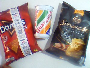 01 Doritos + 01 Bat. sensações + 01 Guaravita 300ml