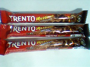 03 Chocolate ao leite Trento Tubo 30gr