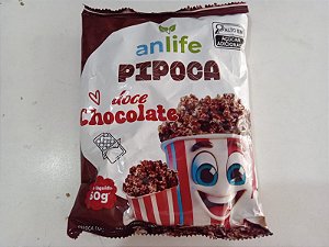 Pipoca de  Doce Crocante 60gr (anlife) (Chocolate ou Caramelo)