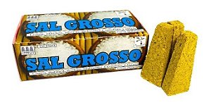 1 Caixa C/ 20 Tabletes Defumador Sal Grosso