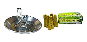 Kit Porta Defumador (1 Entradas) + Defumador Alecrim